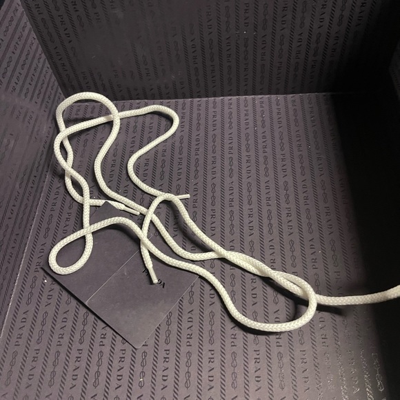 WORN ONCE! UNISEX (WOMENS 8/MEN 5 1/2) PRADA SNEAKERS. EXCELLENT CONDITION! - Picture 10 of 13